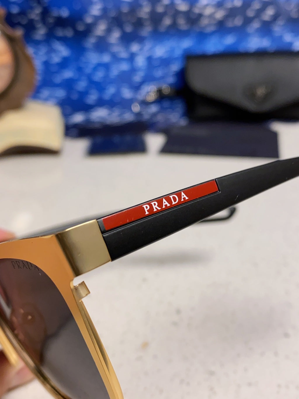 Prada Fashion Silver Lens Sunglasses for Men & Women - 487192 - detail image 7