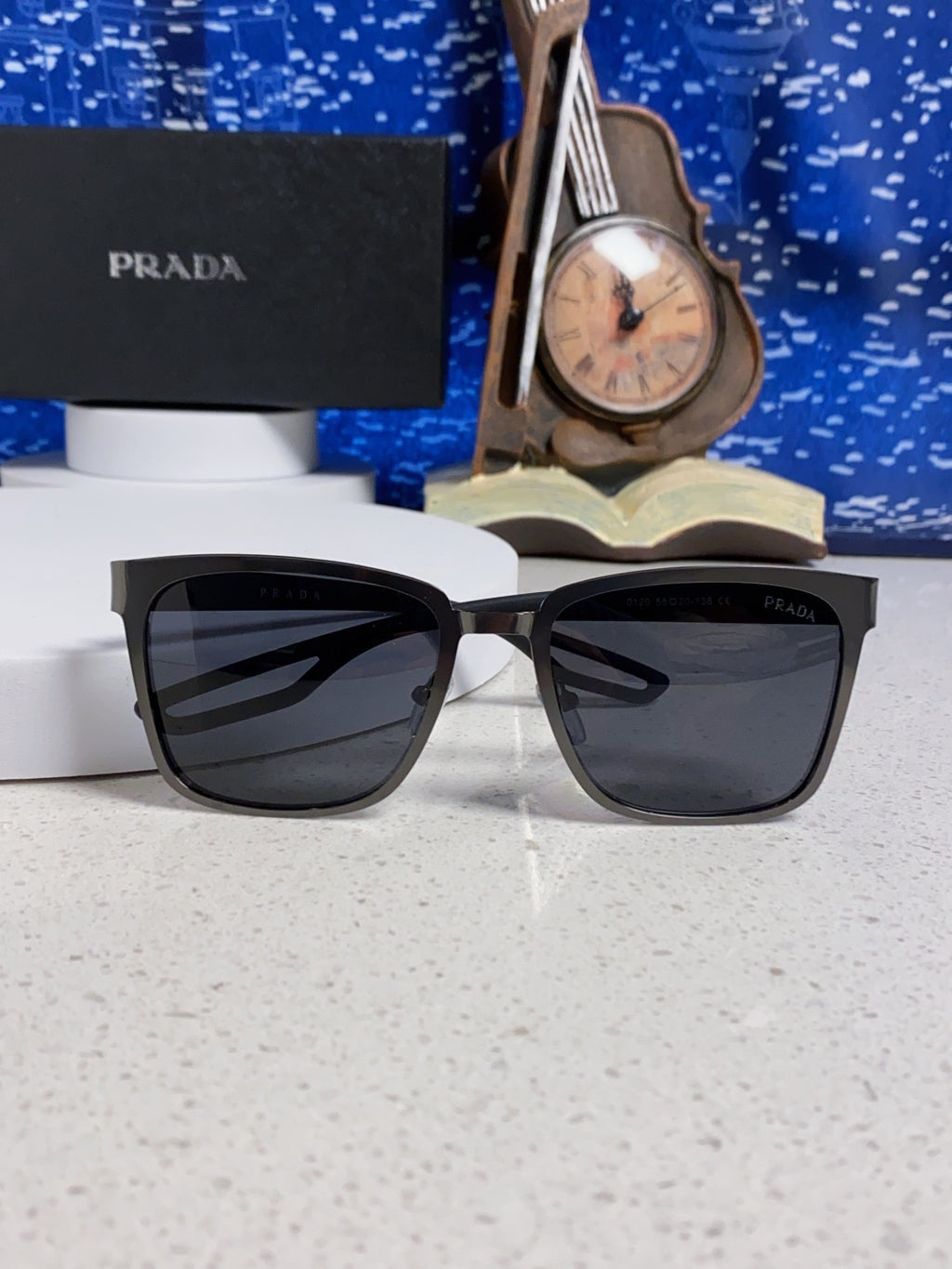 Prada Fashion Silver Lens Sunglasses for Men & Women - 487193 - detail image 9