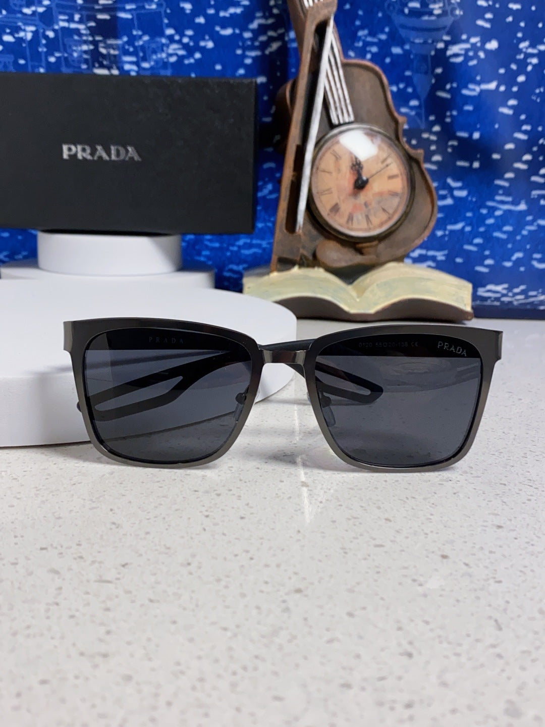 Prada Fashion Silver Lens Sunglasses for Men & Women - 487193 - detail image 9
