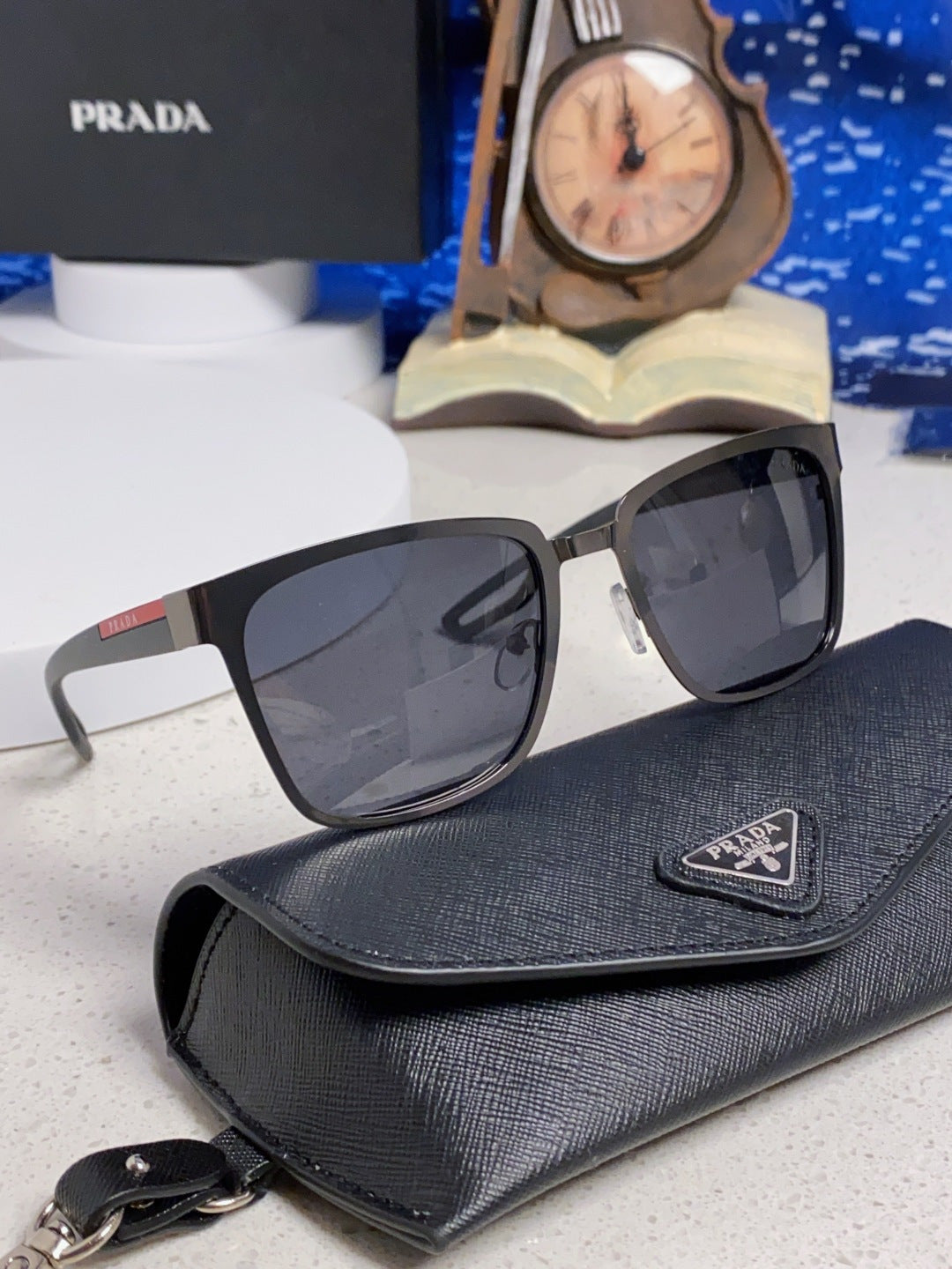 Prada Fashion Silver Lens Sunglasses for Men & Women - 487193 - detail image 10