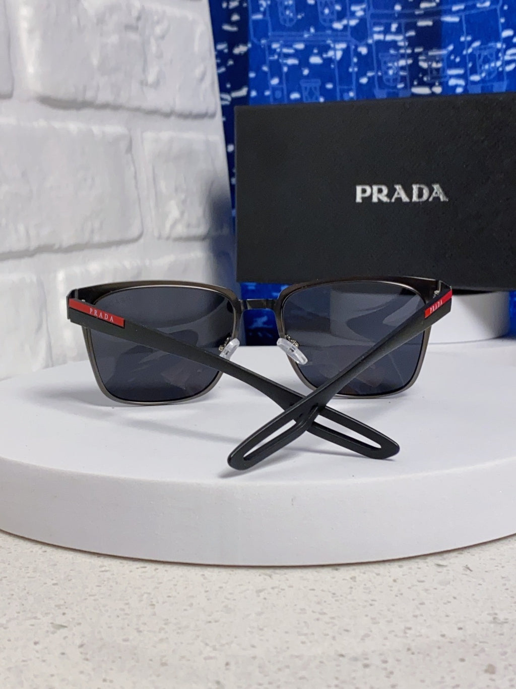 Prada Fashion Silver Lens Sunglasses for Men & Women - 487193 - detail image 3