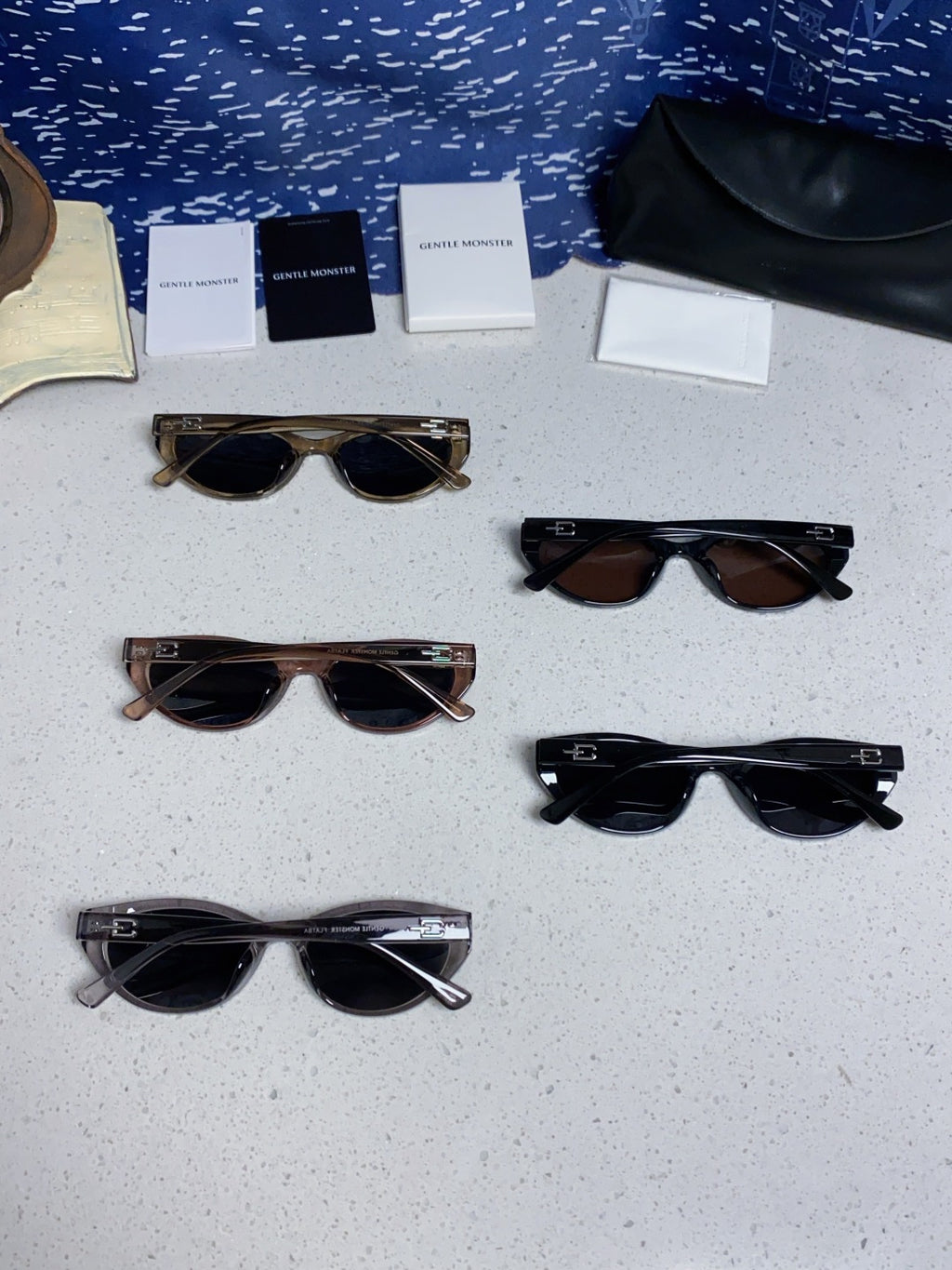 Gentle Monster TR1080 Polarized Cat-Eye Red Lens Sunglasses for Men & Women - detail image 11
