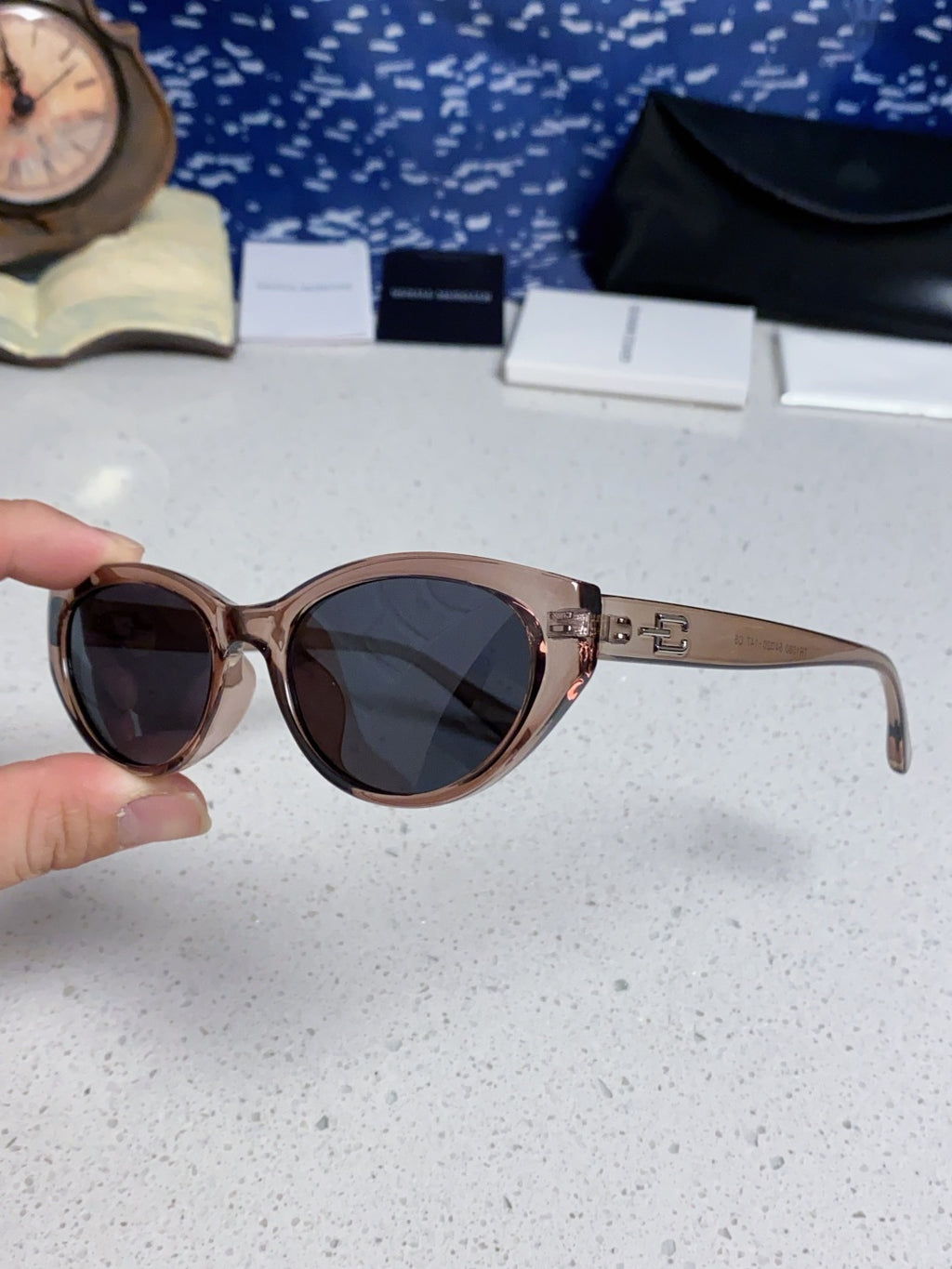Gentle Monster TR1080 Polarized Cat-Eye Silver Lens Sunglasses for Me - 358906 - detail image 6