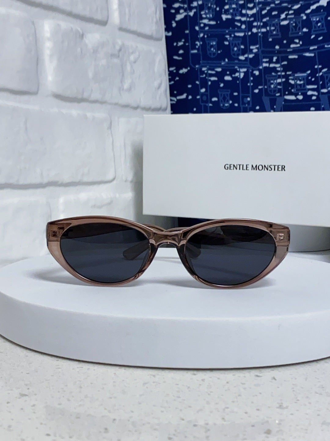 Gentle Monster TR1080 Polarized Cat-Eye Silver Lens Sunglasses for Me - 358906 - detail image 2