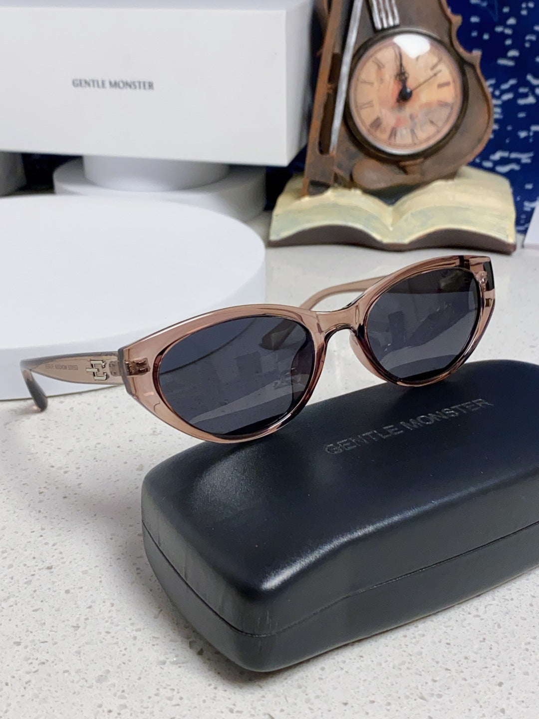 Gentle Monster TR1080 Polarized Cat-Eye Silver Lens Sunglasses for Me - 358906 - detail image 10