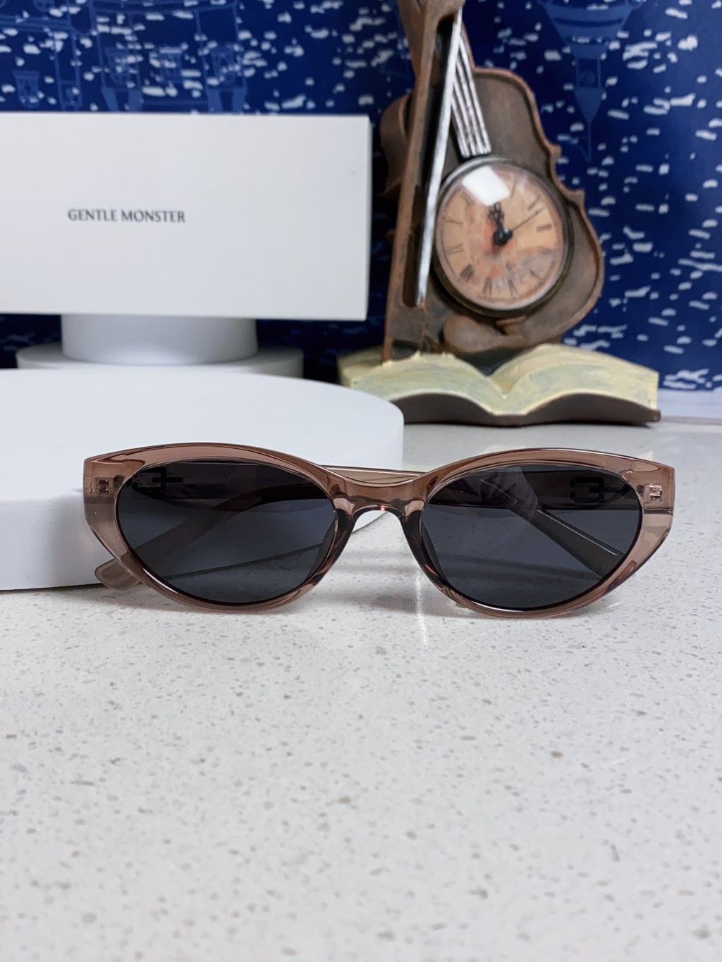 Gentle Monster TR1080 Polarized Cat-Eye Silver Lens Sunglasses for Me - 358906 - detail image 9