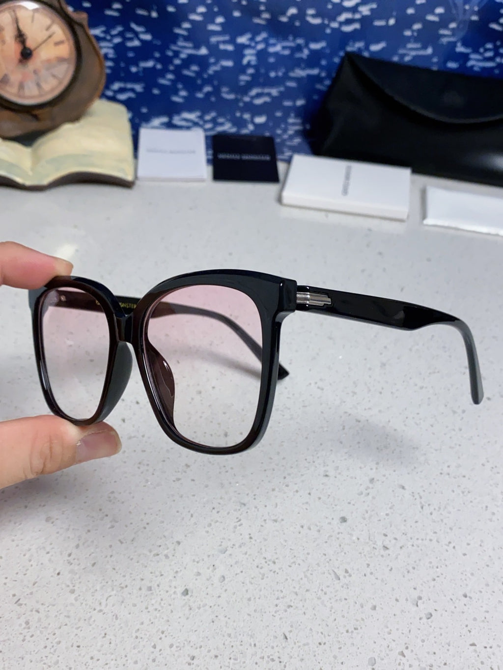Gentle Monster LAROSA Square Silver Lens Sunglasses for Men & Women - detail image 6