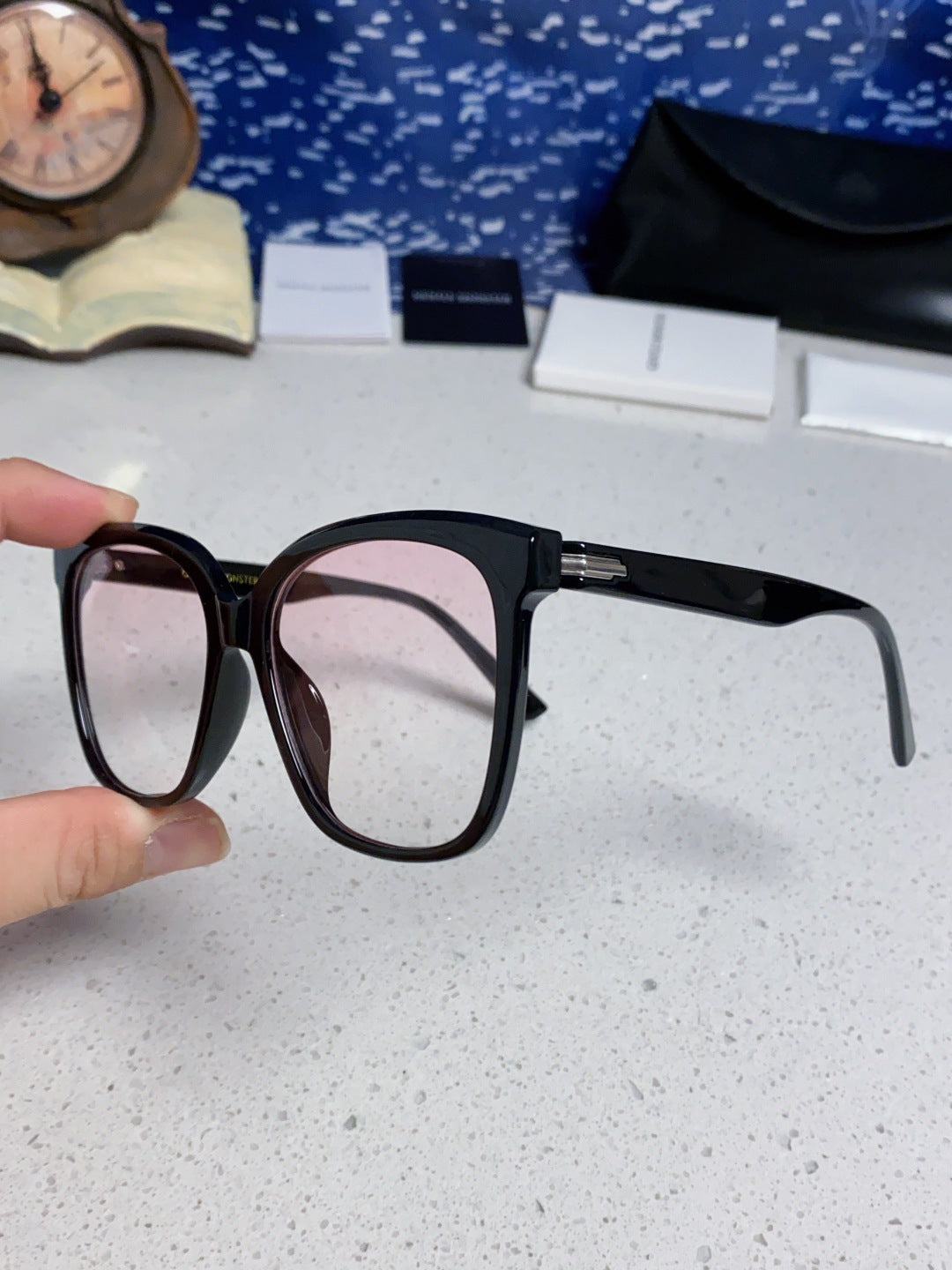 Gentle Monster LAROSA Square Silver Lens Sunglasses for Men & Women - detail image 6