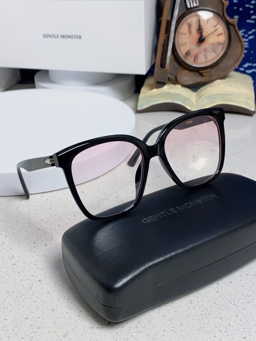 Gentle Monster LAROSA Square Silver Lens Sunglasses for Men & Women - detail image 10