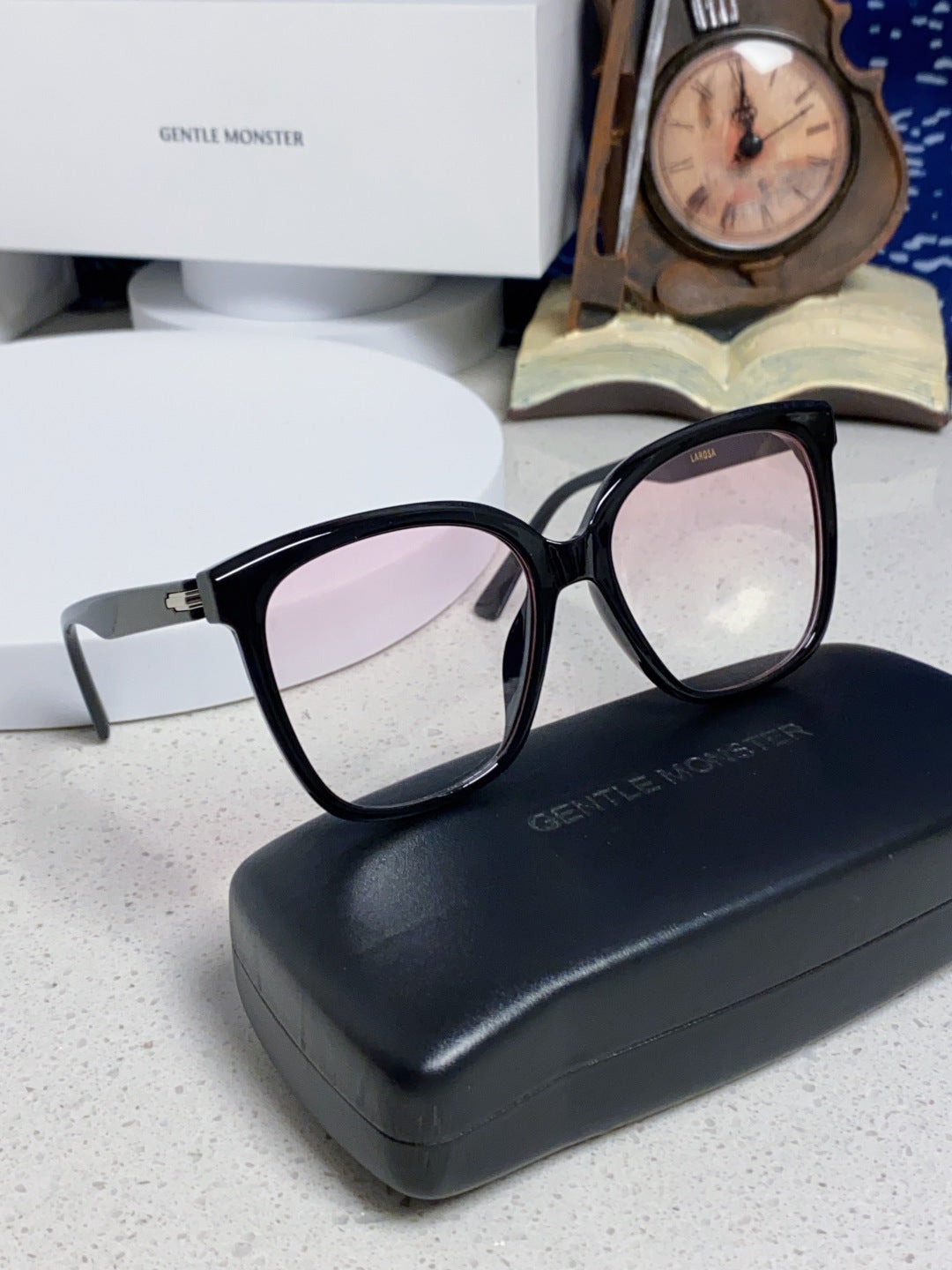 Gentle Monster LAROSA Square Silver Lens Sunglasses for Men & Women - detail image 10