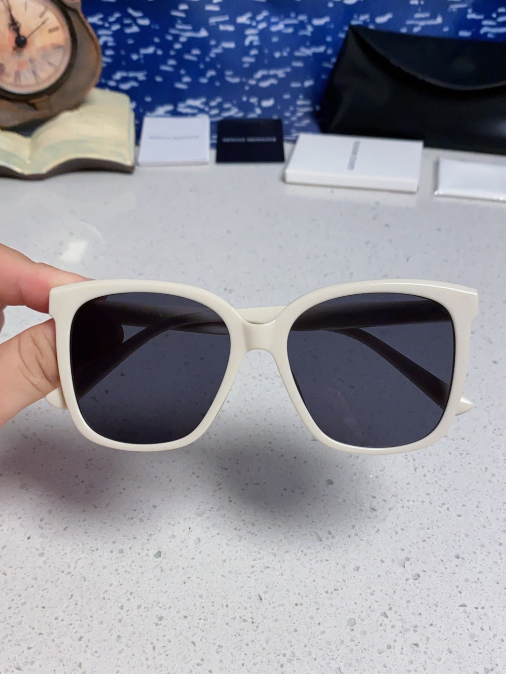Gentle Monster LAROSA Square Blue Lens Sunglasses for Men & Women - 358884 - detail image 4