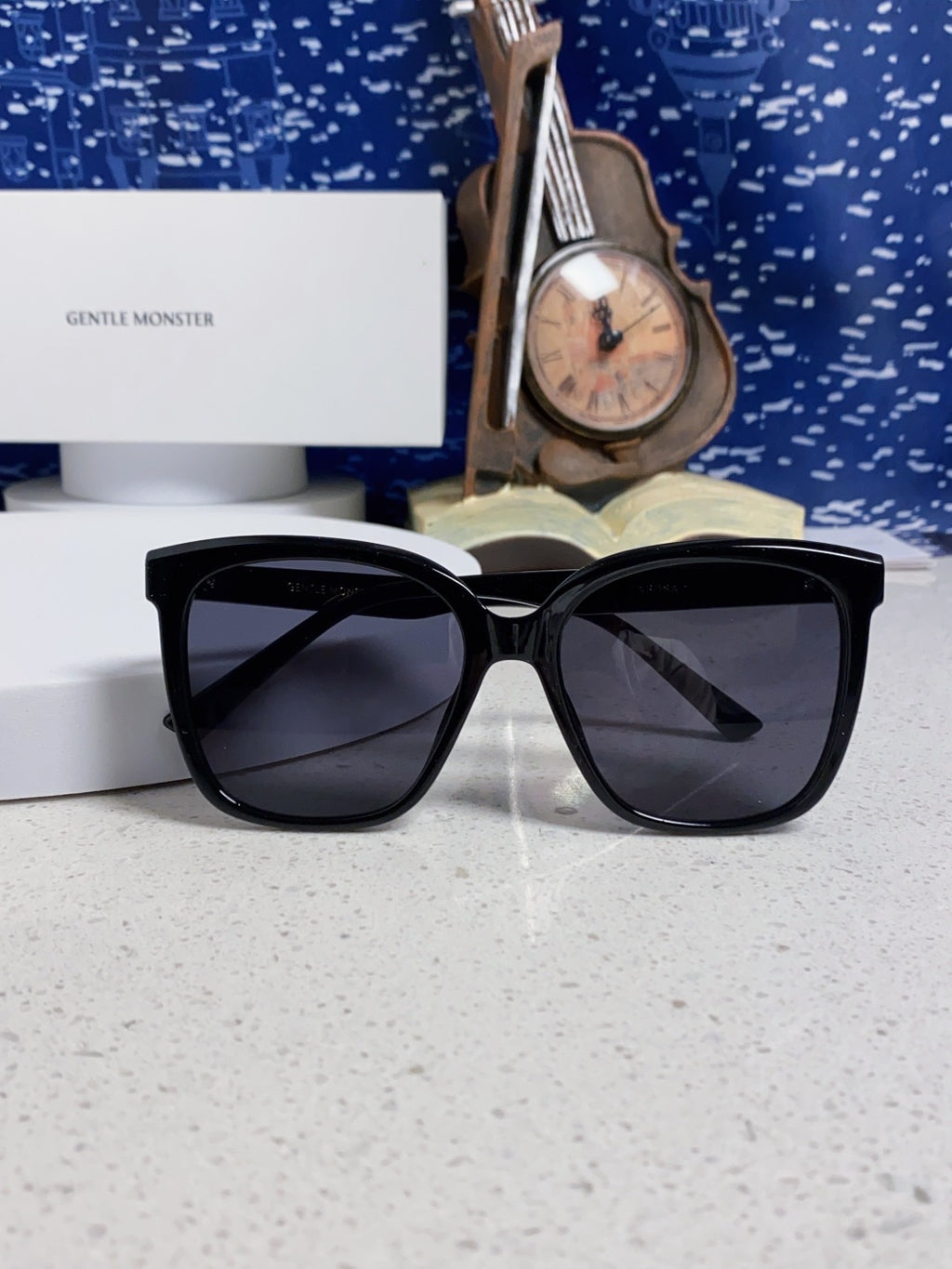Gentle Monster LAROSA Square Black Lens Sunglasses for Men & Women - detail image 10