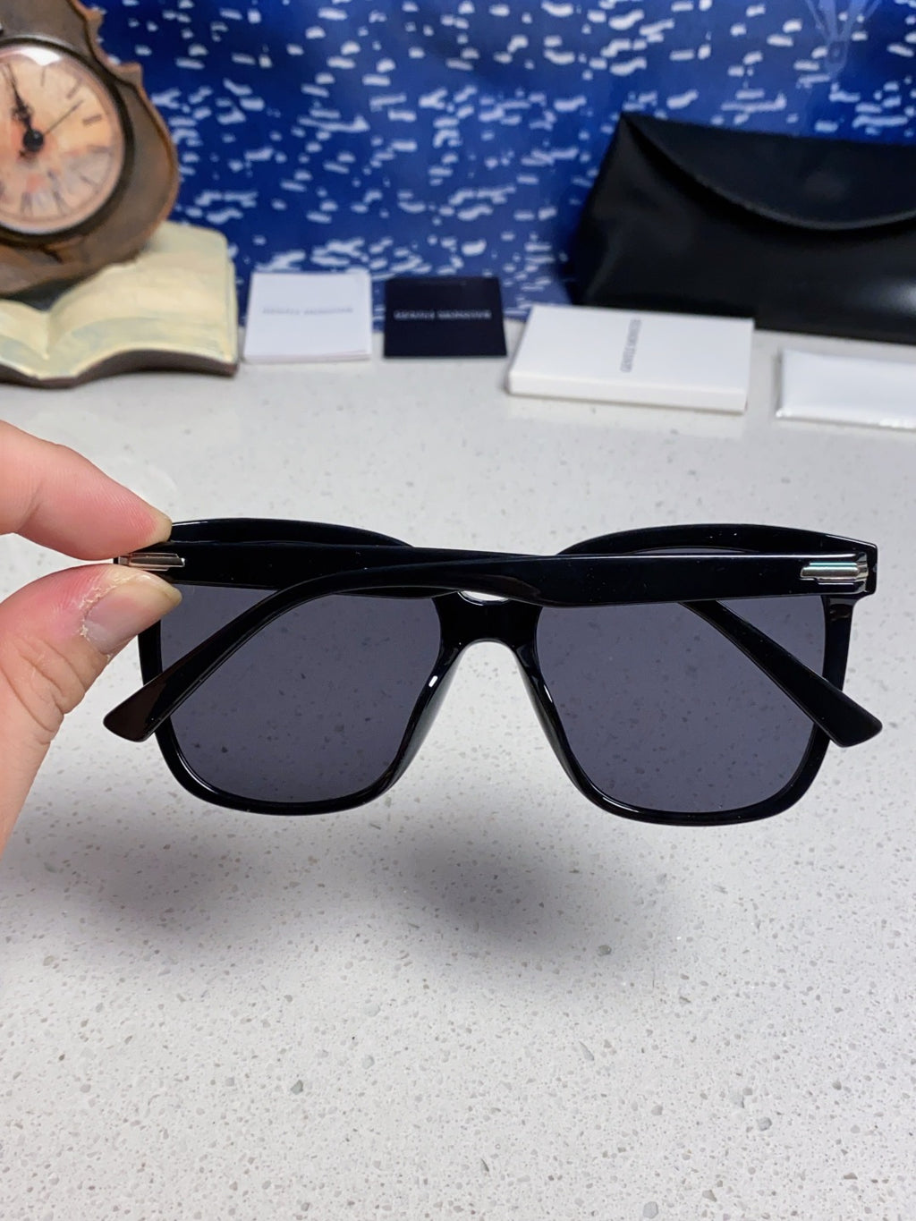 Gentle Monster LAROSA Square Black Lens Sunglasses for Men & Women - detail image 6