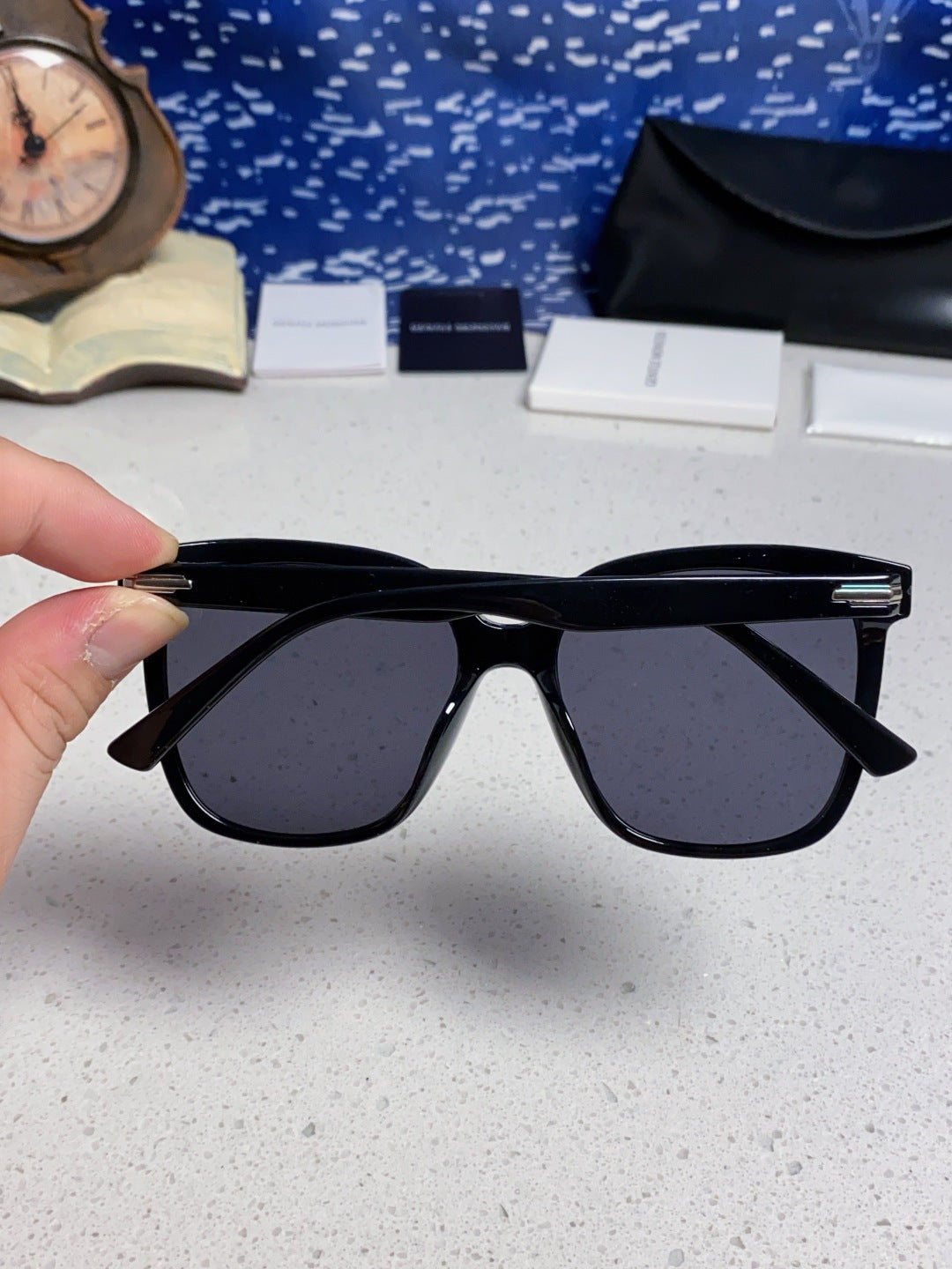 Gentle Monster LAROSA Square Black Lens Sunglasses for Men & Women - detail image 6