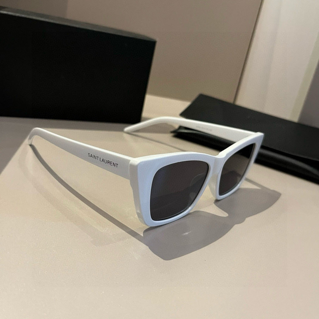 Saint Laurent Fashion Silver Lens Sunglasses for Men & Women - 415550
