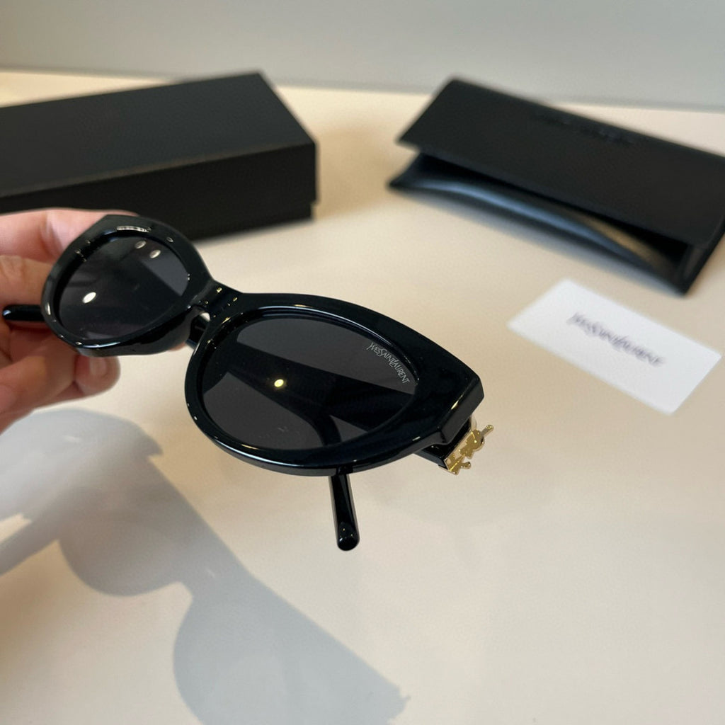 Saint Laurent Fashion Black Lens Sunglasses for Men & Women - 415551 - detail image 6