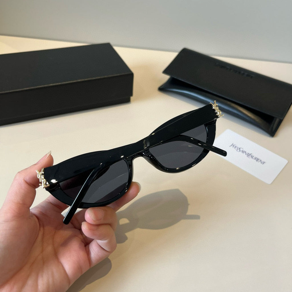 Saint Laurent Fashion Black Lens Sunglasses for Men & Women - 415551 - detail image 3
