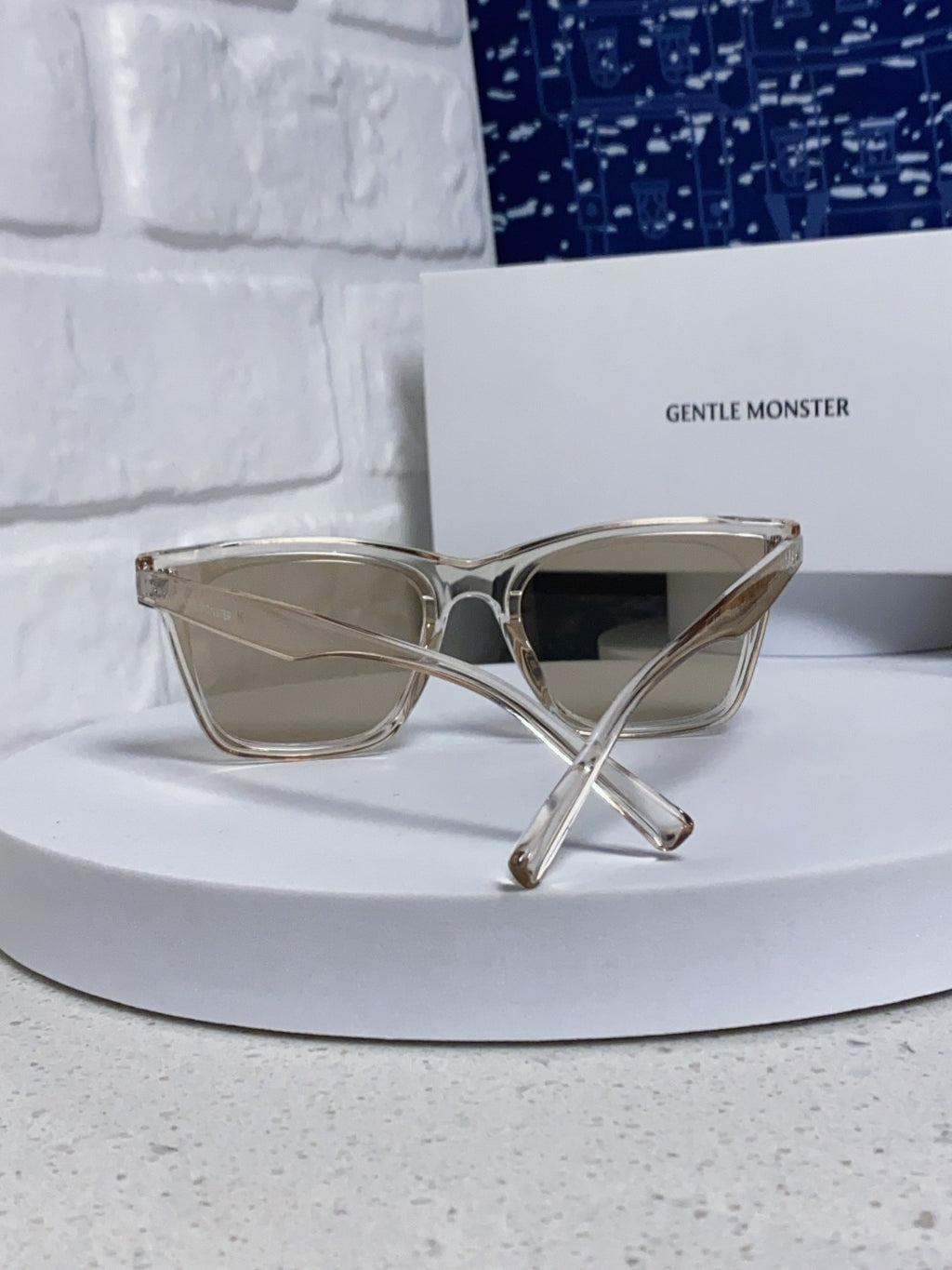 Gentle Monster GEGEN Square Silver Lens Sunglasses for Men & Women - detail image 3