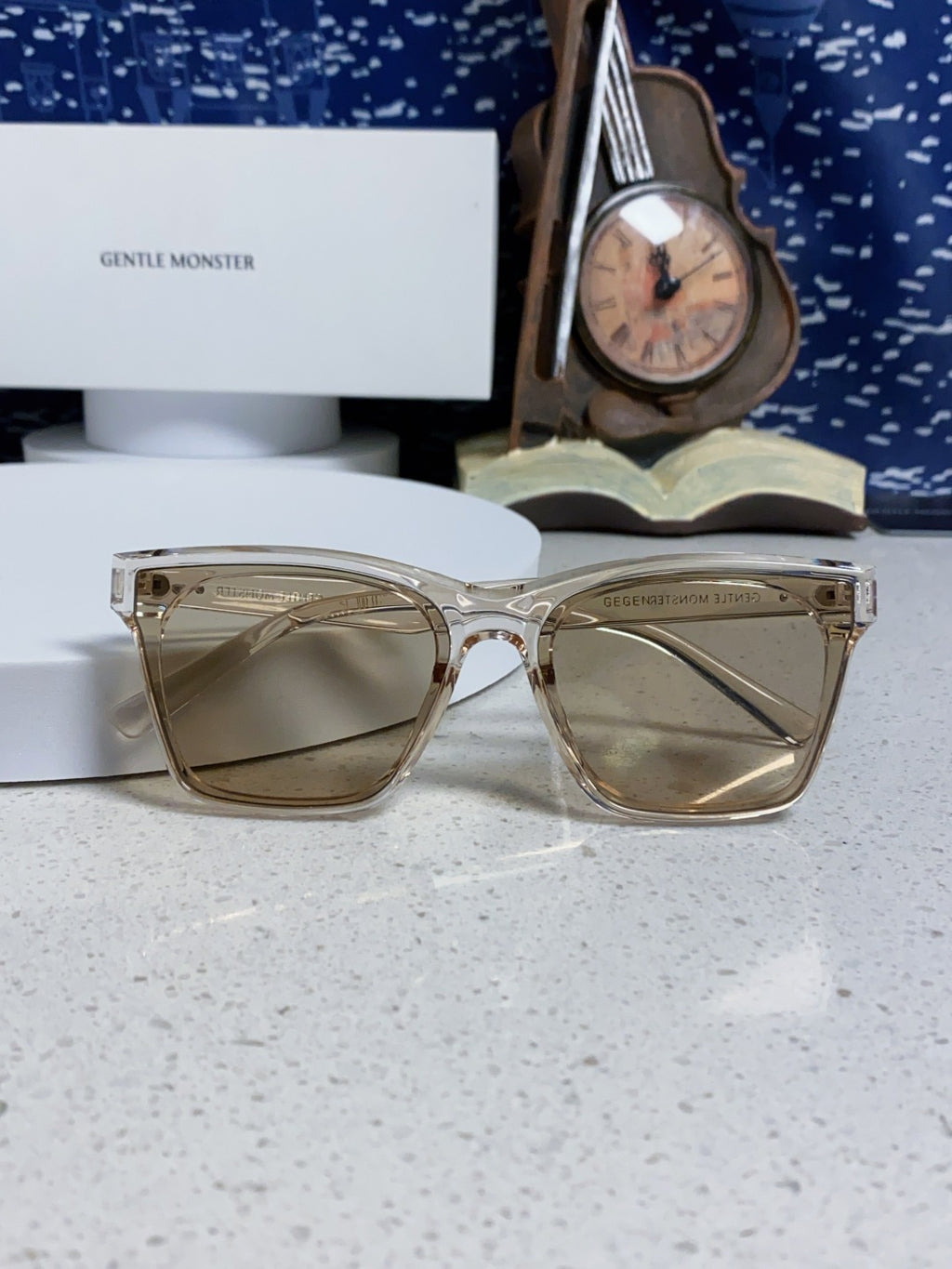 Gentle Monster GEGEN Square Silver Lens Sunglasses for Men & Women - detail image 9