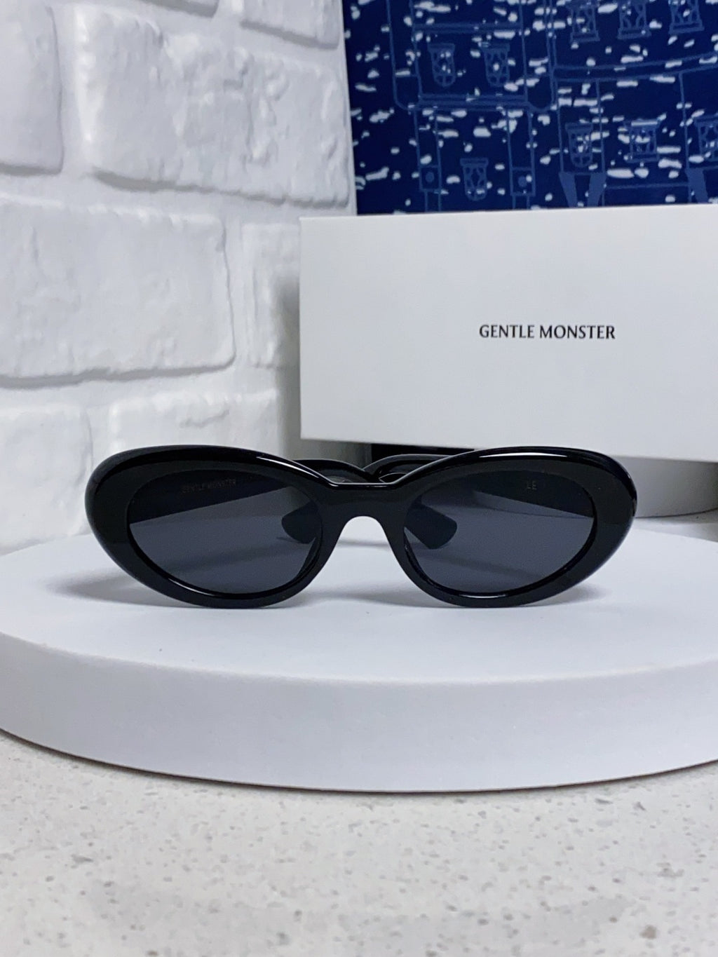 Gentle Monster Polarized Oval Orange Lens Sunglasses for Men - detail image 2