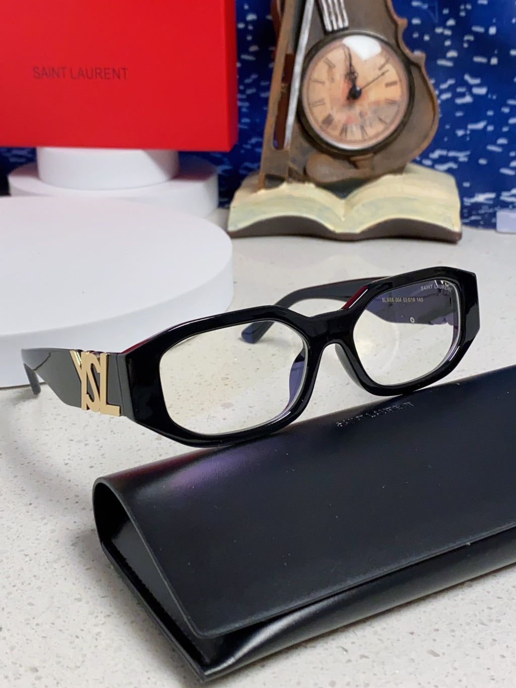 Saint Laurent Round Silver Lens Sunglasses for Men & Women - 465449 - detail image 10