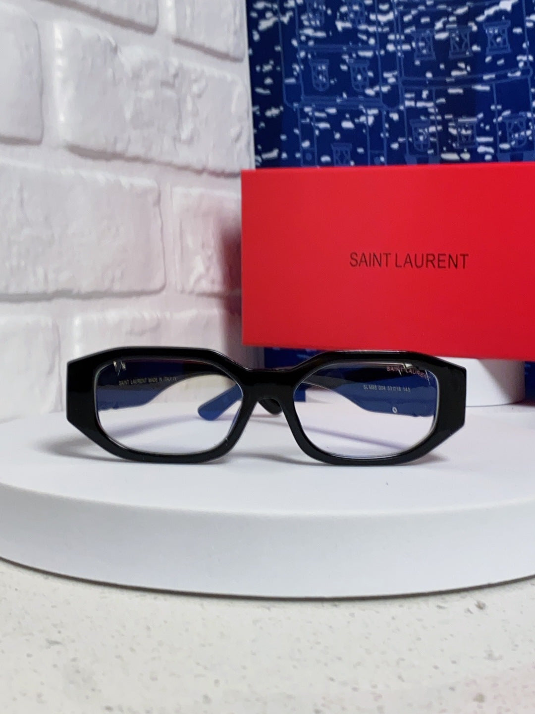 Saint Laurent Round Silver Lens Sunglasses for Men & Women - 465449 - detail image 2