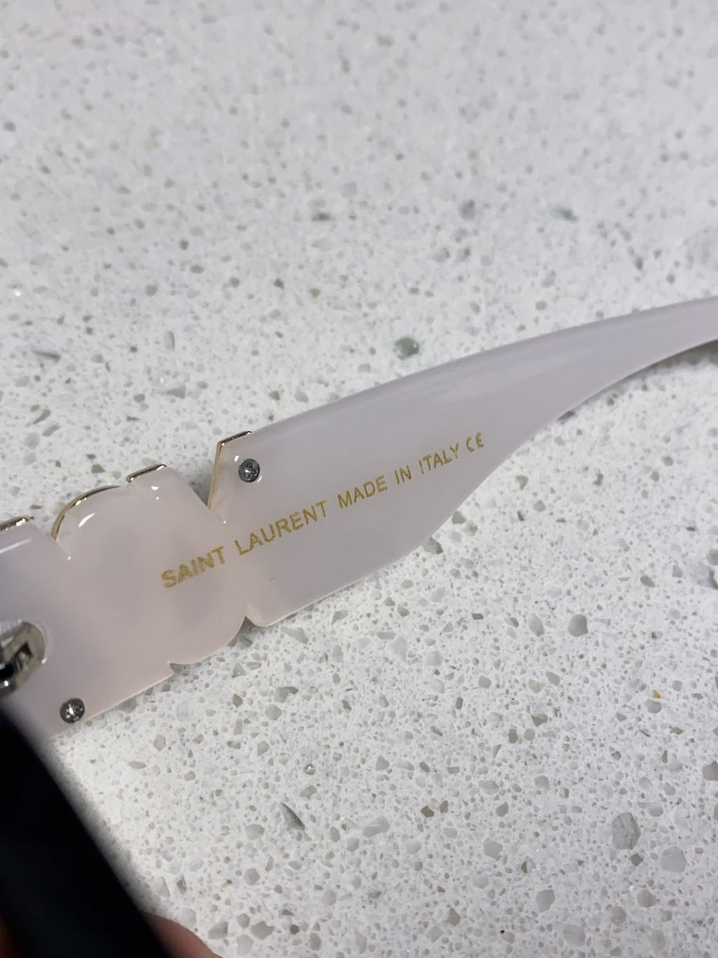 Saint Laurent Round Silver Lens Sunglasses for Men & Women - detail image 8