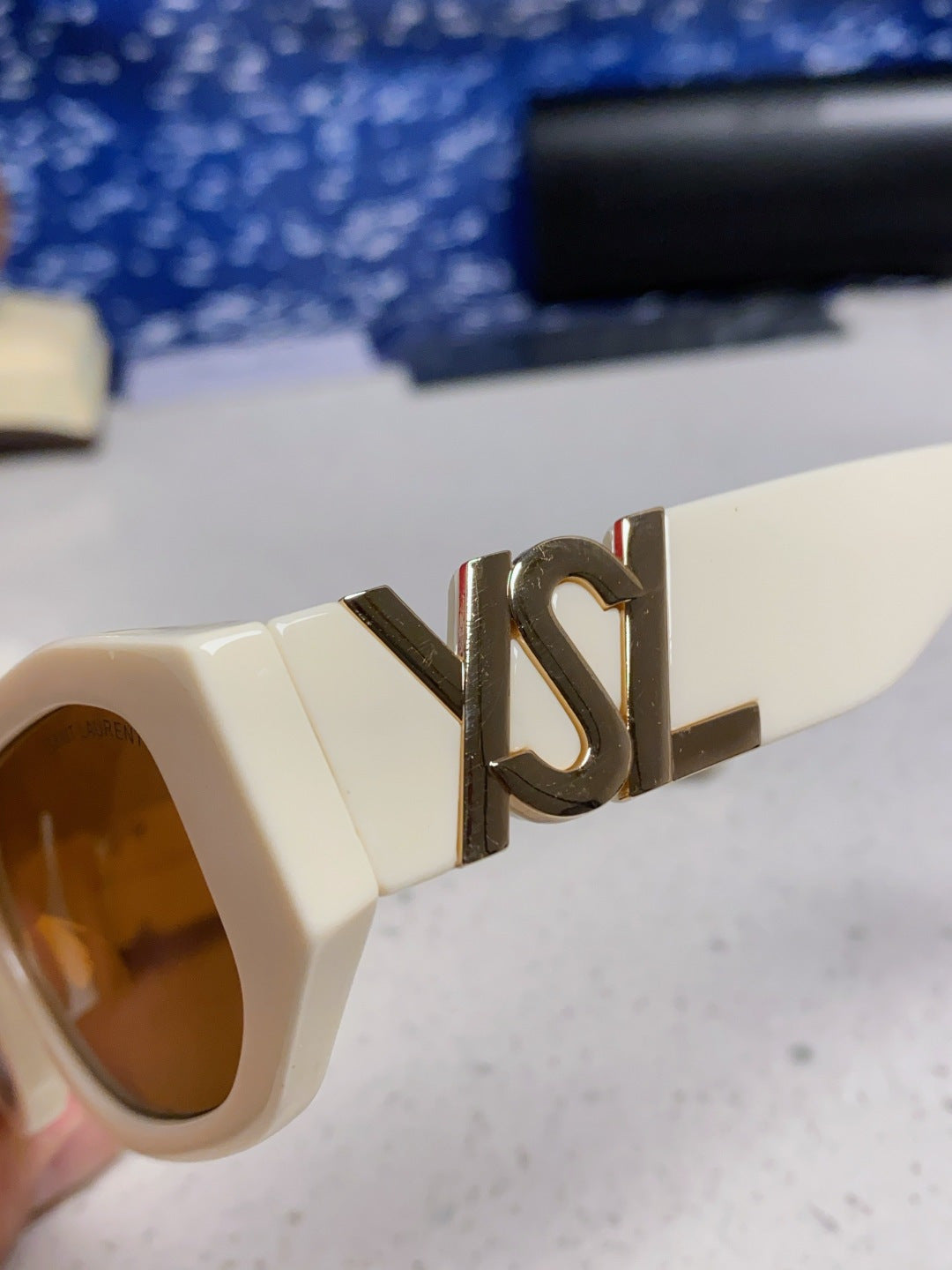 Saint Laurent Round Brown Lens Sunglasses for Men & Women - 465451 - detail image 7