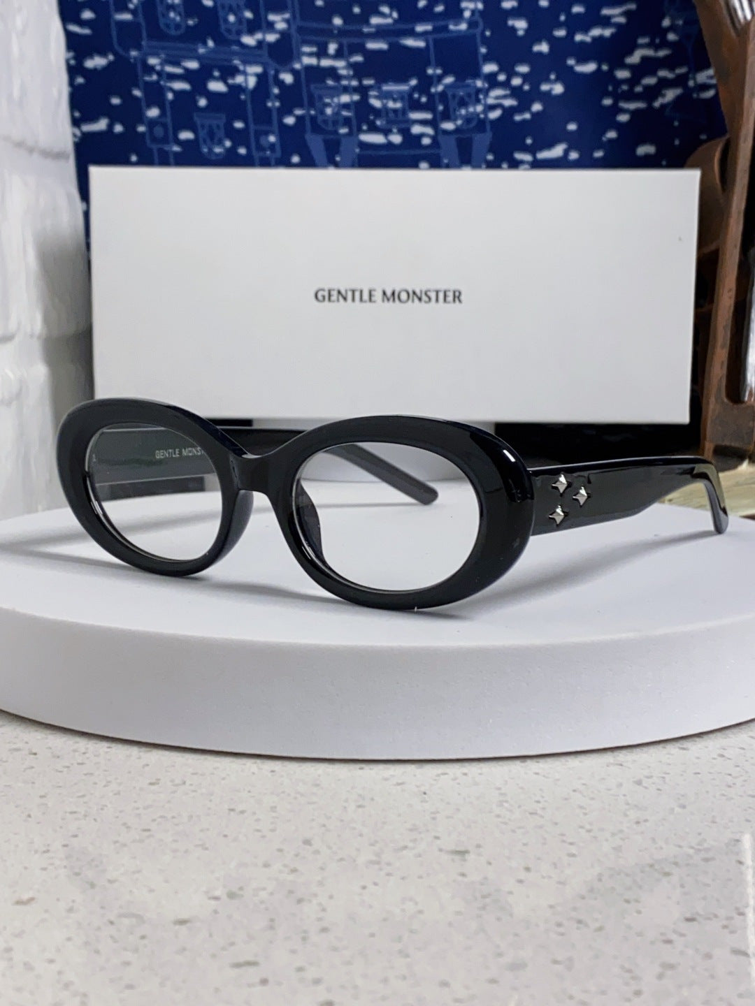 Gentle Monster EVE Polarized Cat-Eye Silver Lens Sunglasses for Men & - 399411