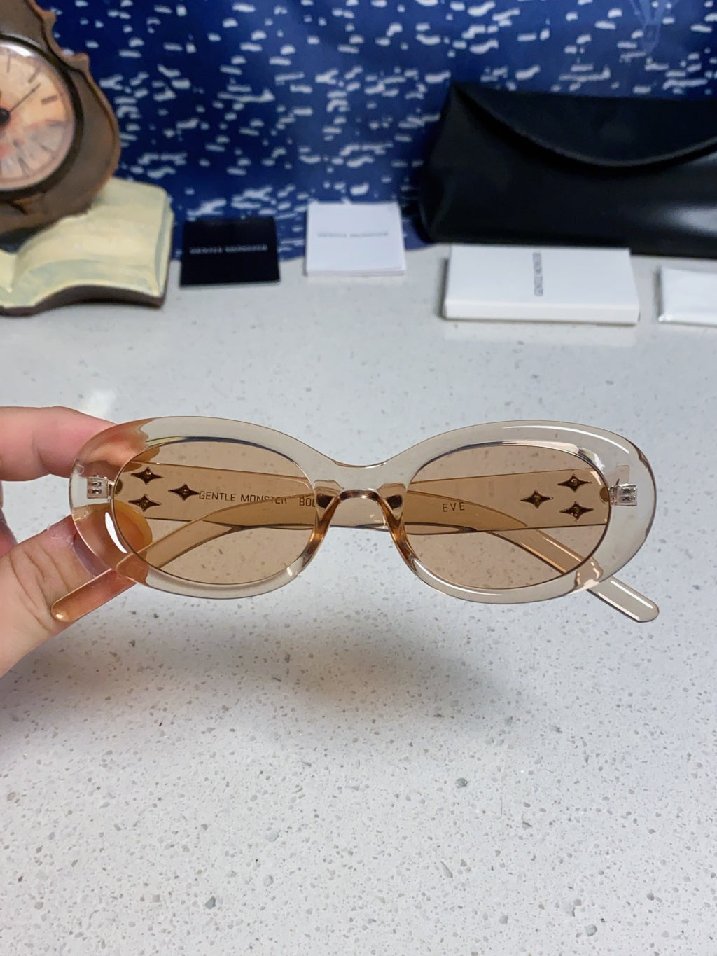 Gentle Monster EVE Polarized Cat-Eye Brown Lens Sunglasses for Men & - 432968 - detail image 4