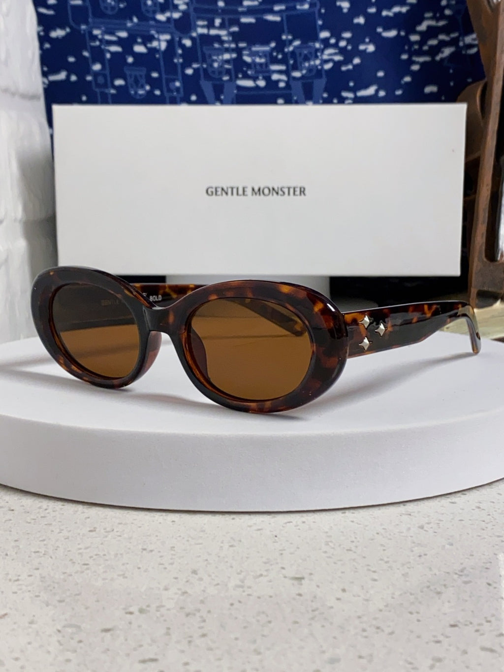 Gentle Monster EVE Polarized Cat-Eye Brown Lens Sunglasses for Men & Women