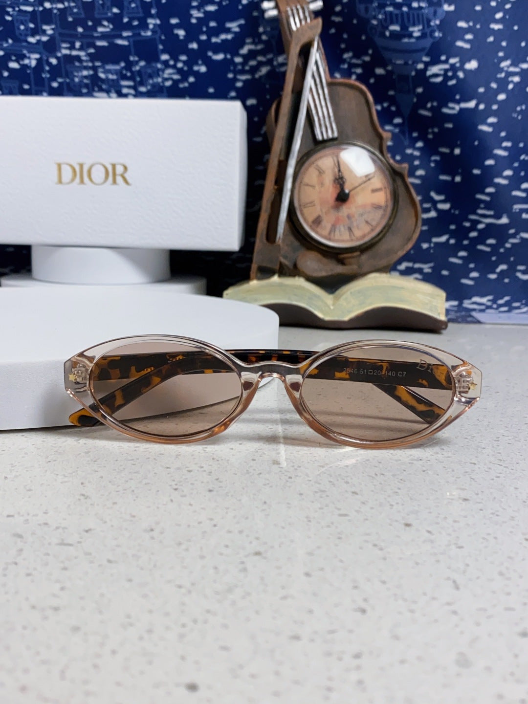 Dior Cat-Eye Silver Lens Sunglasses for Women - 867117 - detail image 9