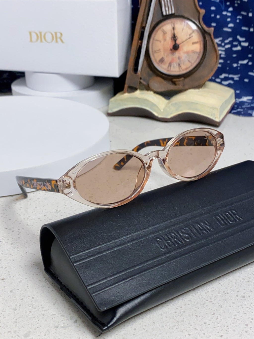 Dior Cat-Eye Silver Lens Sunglasses for Women - 431726 - detail image 10