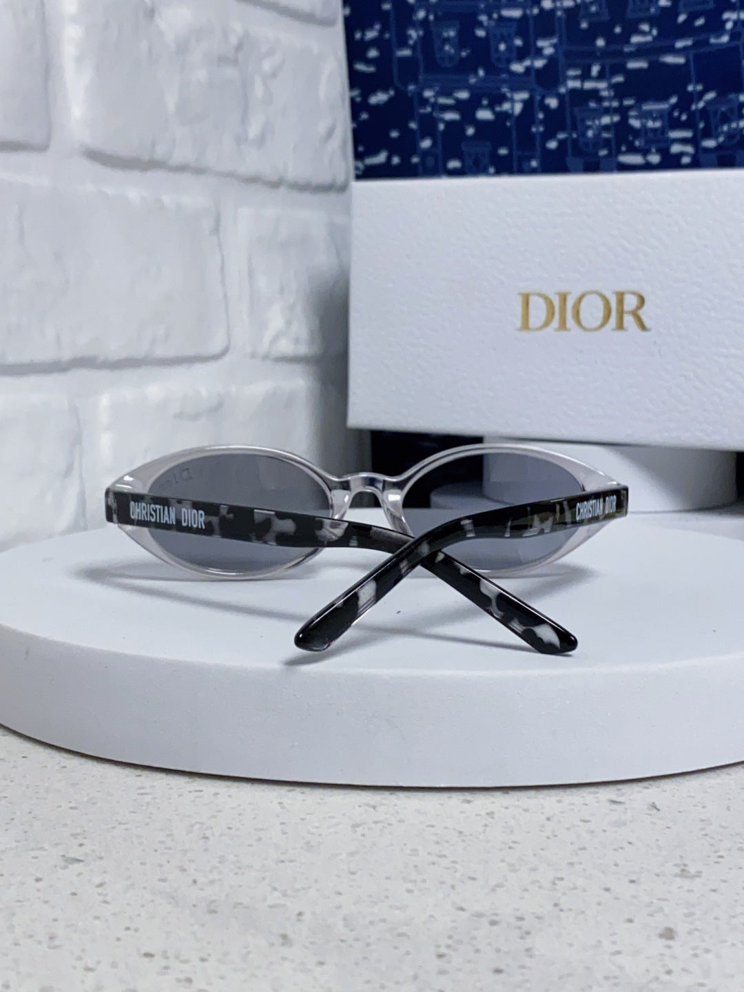 Dior Cat-Eye Silver Lens Sunglasses for Women - 431727 - detail image 3