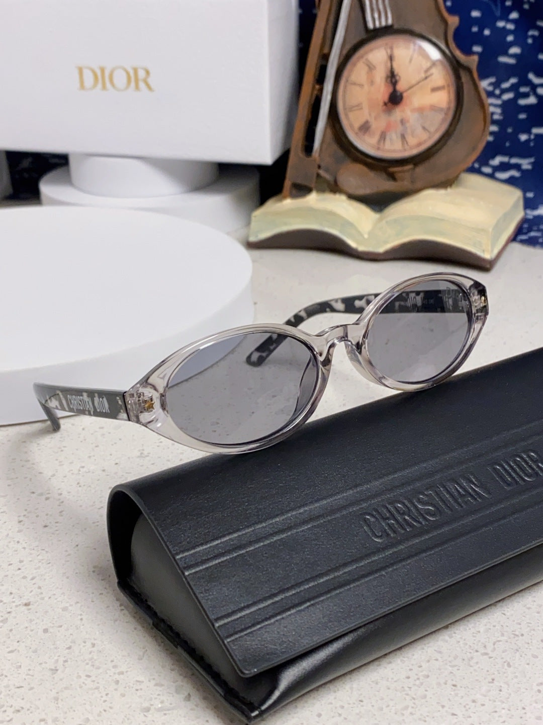 Dior Cat-Eye Silver Lens Sunglasses for Women - 867118 - detail image 10