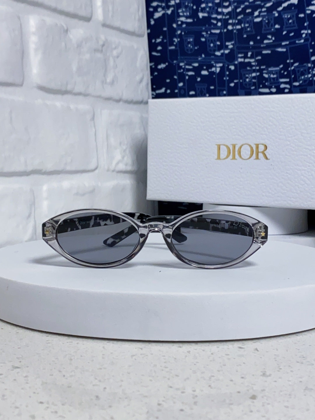 Dior Cat-Eye Silver Lens Sunglasses for Women - 867118 - detail image 2