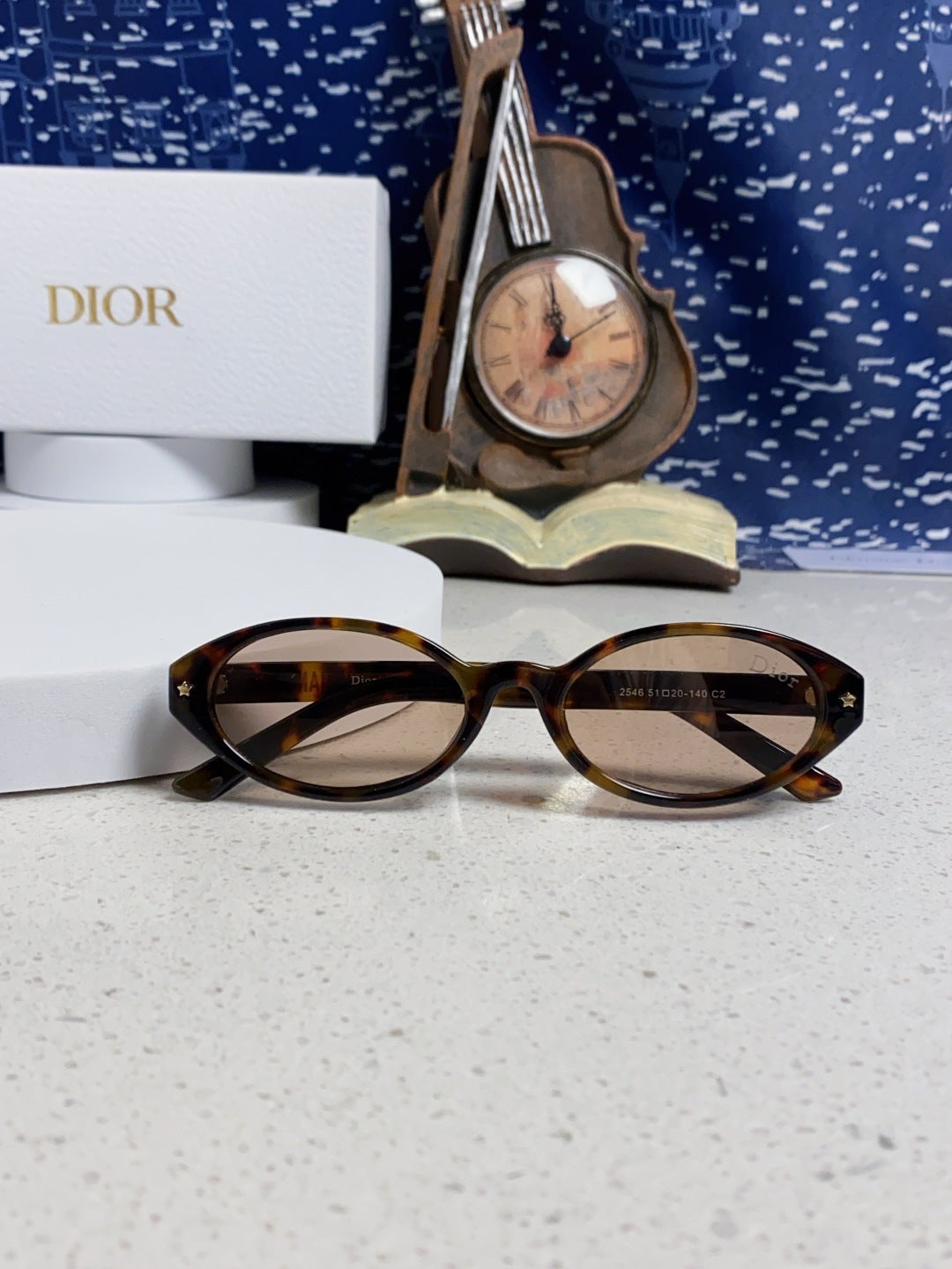 Dior Cat-Eye Black Lens Sunglasses for Women - 867119 - detail image 10