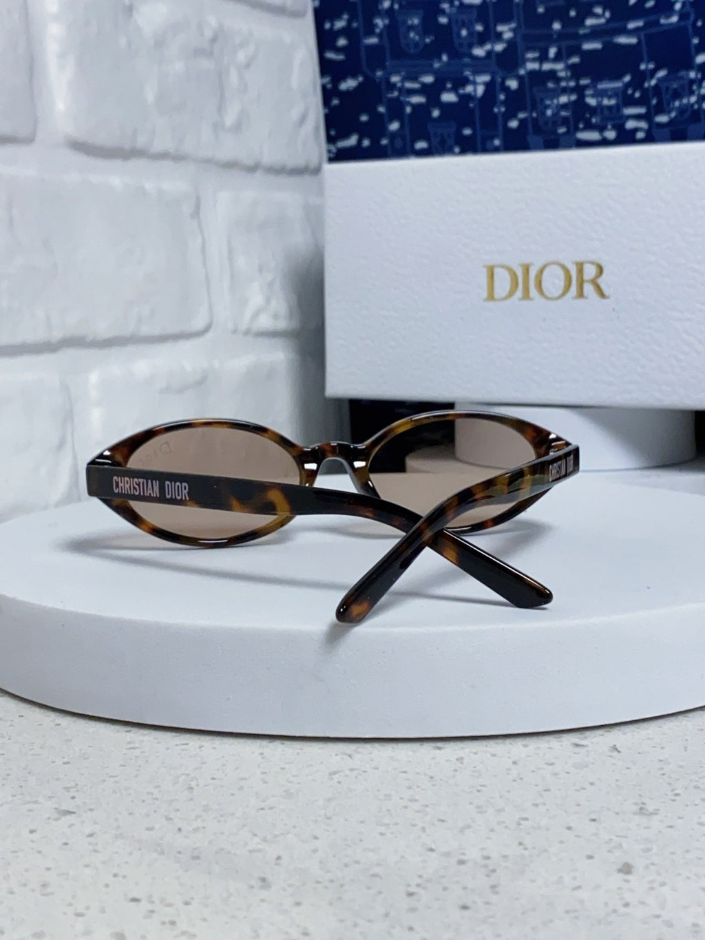 Dior Cat-Eye Black Lens Sunglasses for Women - 867119 - detail image 4