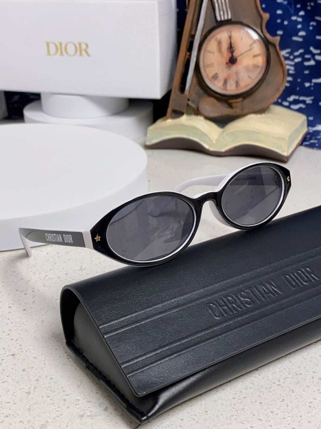 Dior Cat-Eye Silver Lens Sunglasses for Women - detail image 10