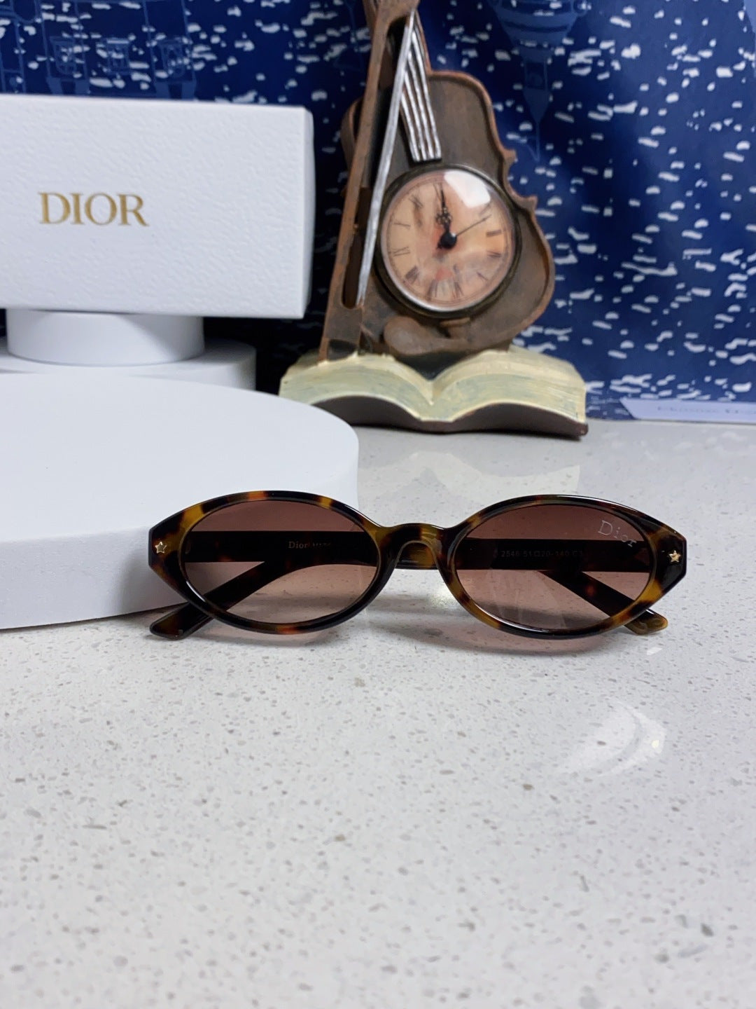 Dior Cat-Eye Red Lens Sunglasses for Women - 867122 - detail image 9