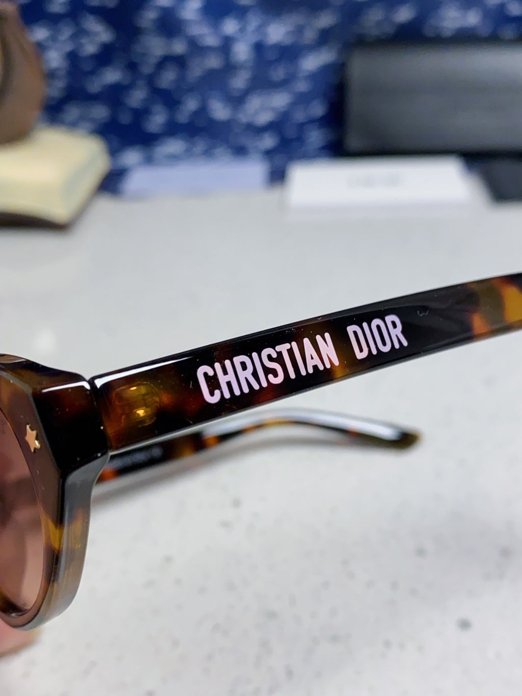 Dior Cat-Eye Red Lens Sunglasses for Women - 867122 - detail image 7