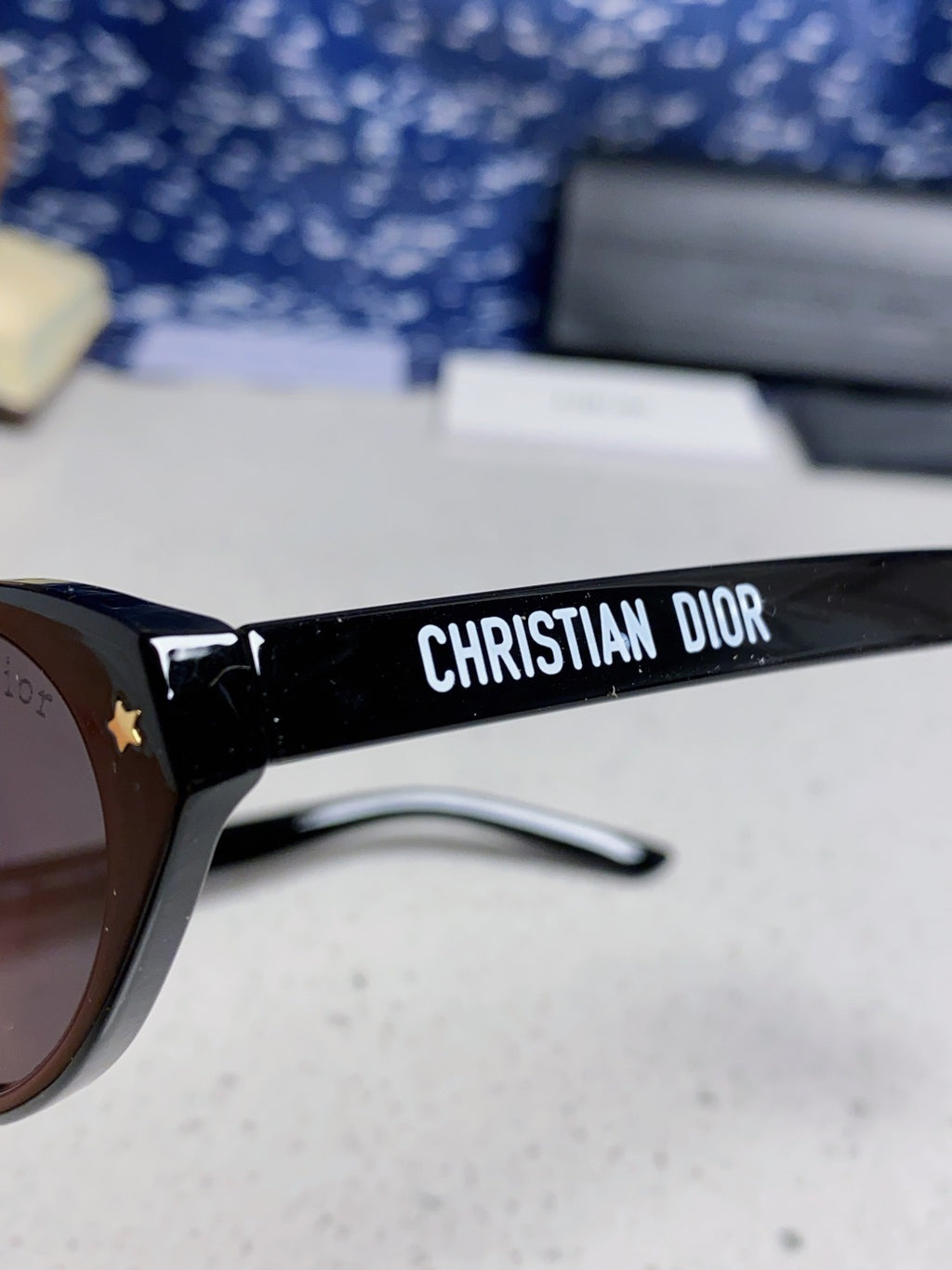 Dior Cat-Eye Red Lens Sunglasses for Women - 867123 - detail image 7