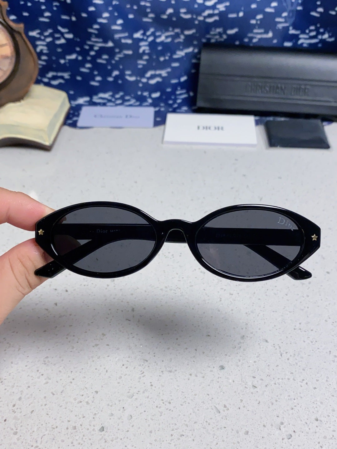 Dior Cat-Eye Red Lens Sunglasses for Women - 415359 - detail image 4