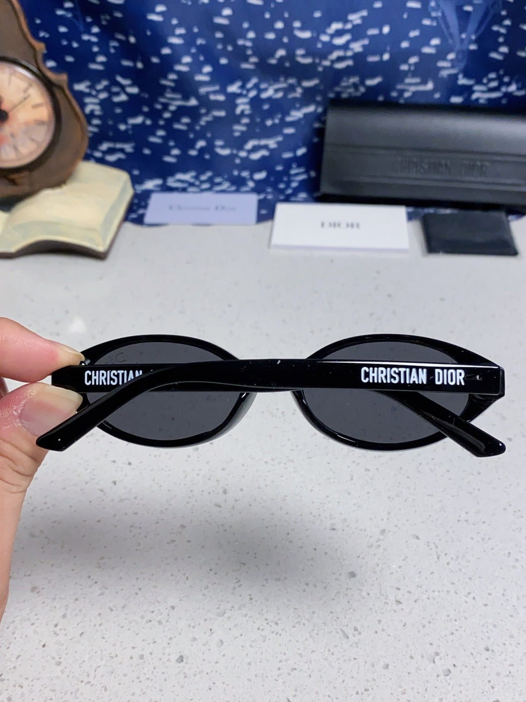 Dior Cat-Eye Red Lens Sunglasses for Women - 867123 - detail image 5