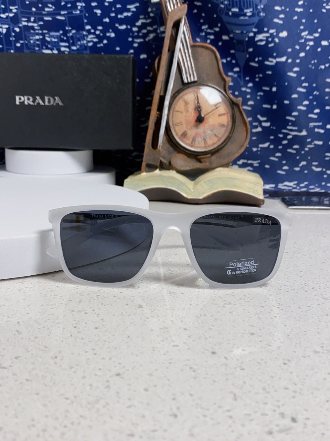 Prada Polarized Fashion Blue Lens Sunglasses for Men & Women - 415678 - detail image 9