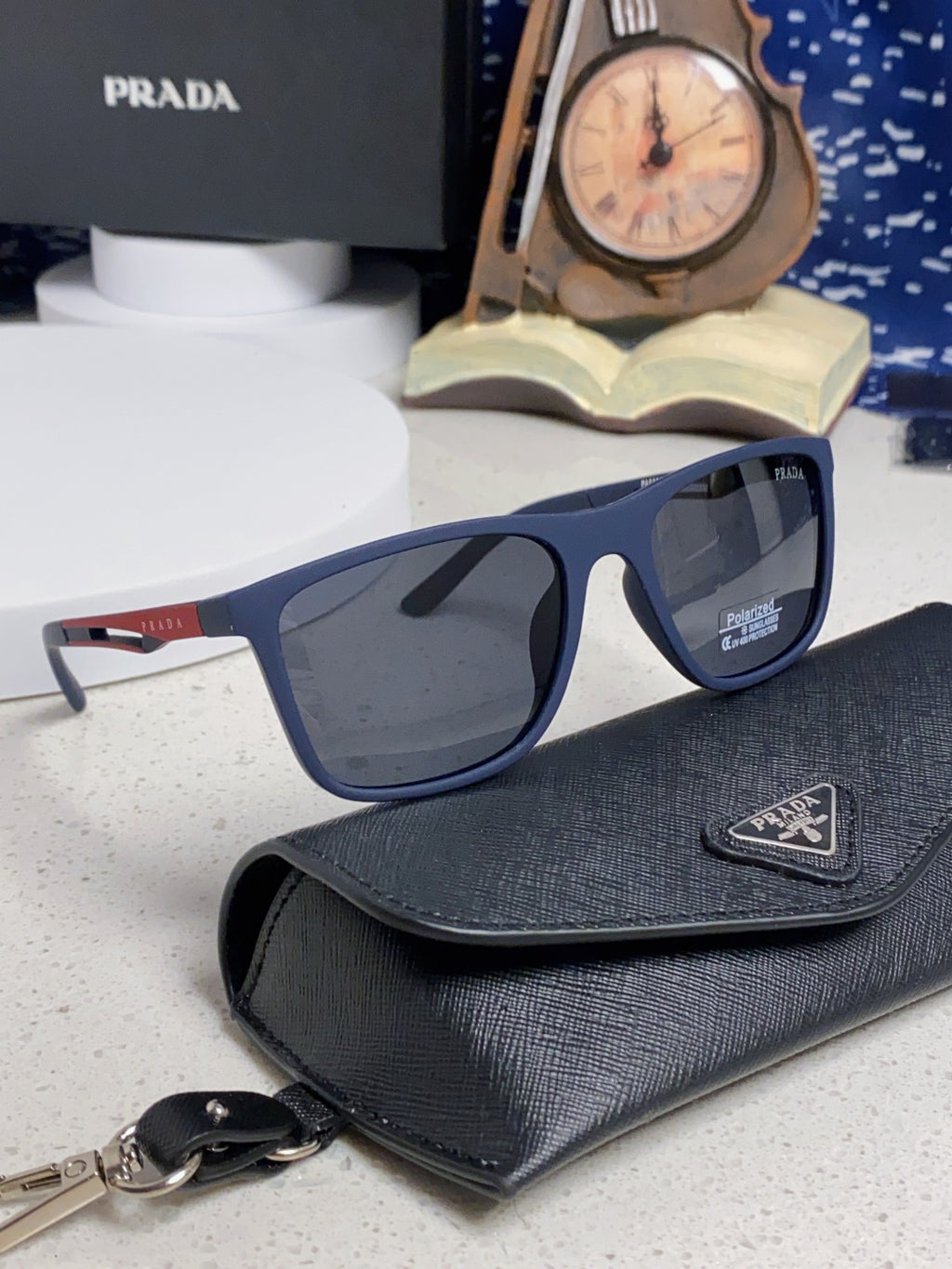 Prada Polarized Fashion Blue Lens Sunglasses for Men & Women - 432113 - detail image 10