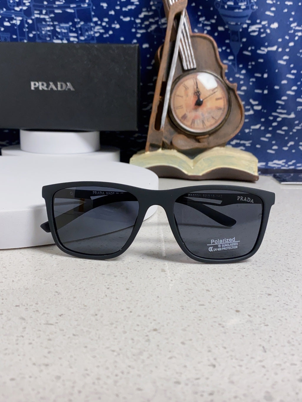 Prada Polarized Fashion Blue Lens Sunglasses for Men & Women - 432115 - detail image 8