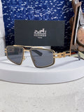 Hermès Fashion Silver Lens Sunglasses for Men & Women - 158696