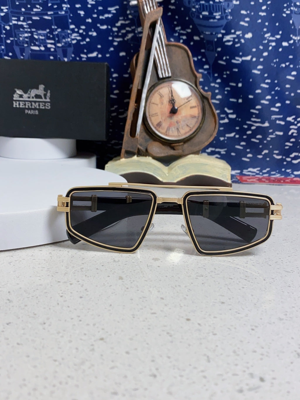 Hermès Fashion Silver Lens Sunglasses for Men & Women - 416529 - detail image 9