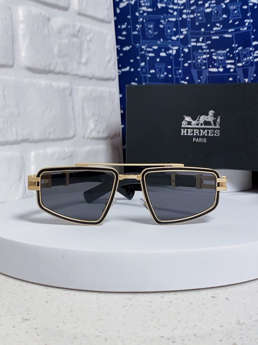 Hermès Fashion Silver Lens Sunglasses for Men & Women - 158696 - detail image 2